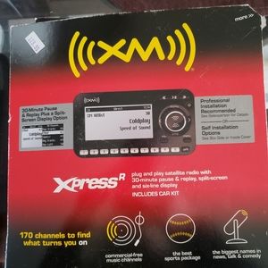 New Xm satellite radio we never used it